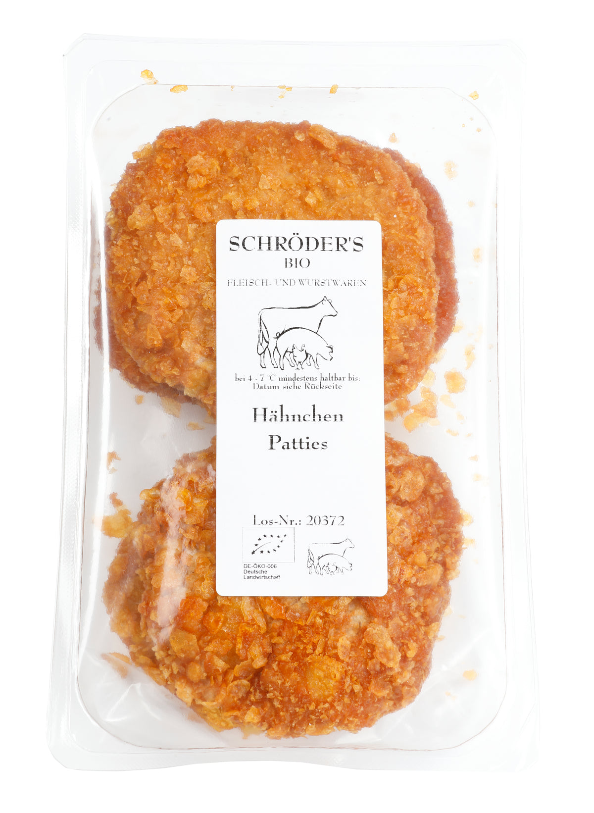 Crispy Chicken Patties 4 Stück