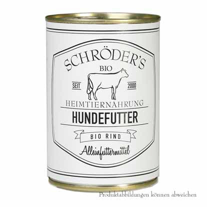 Hundefutter Rind, 400 g
