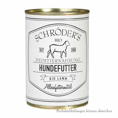 Hundefutter Lamm, 400 g