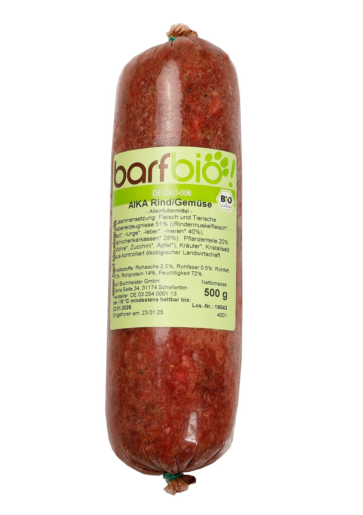 AIKA Rind/Gemüse 500g TK