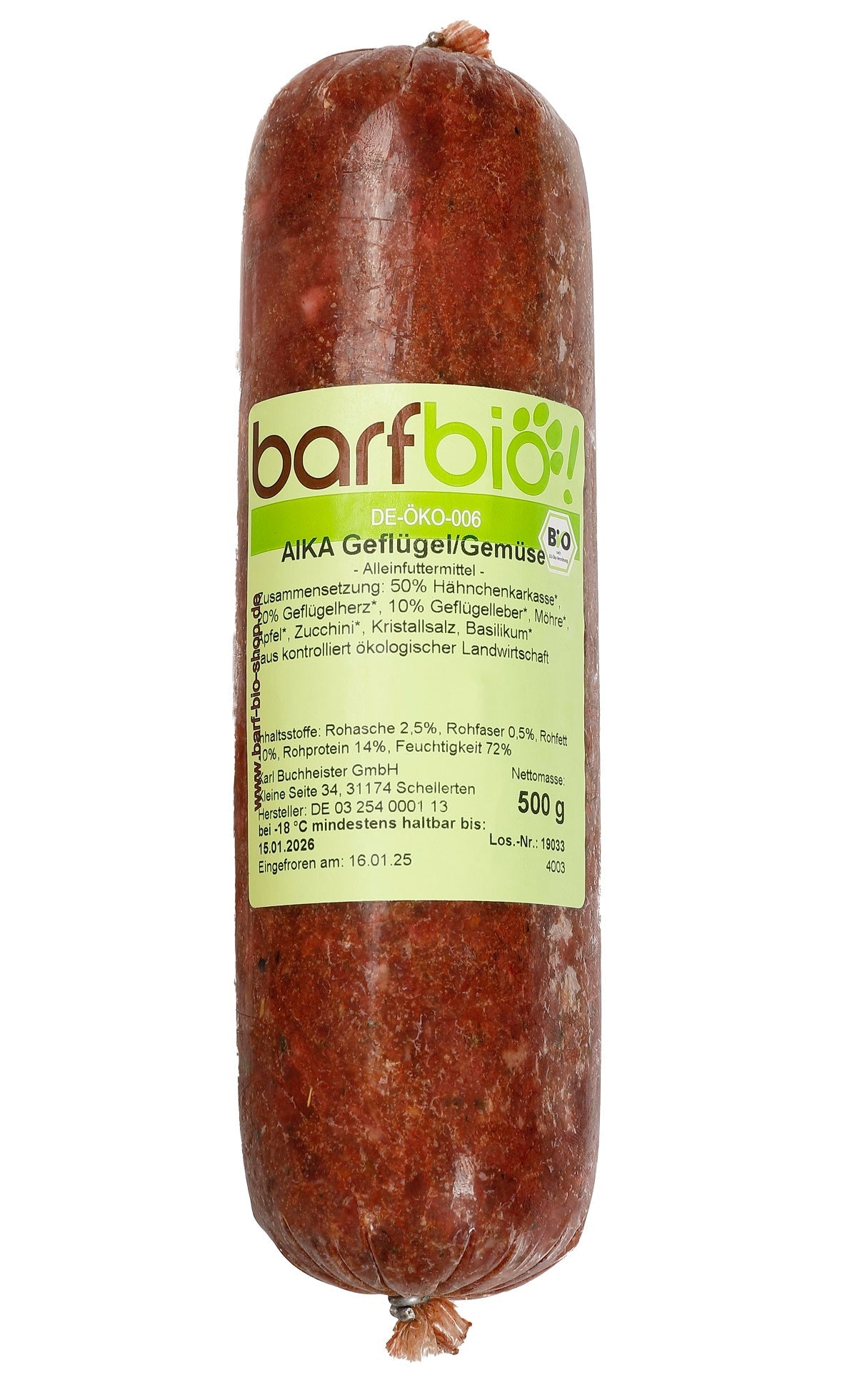 AIKA Geflügel/Gemüse 500g TK