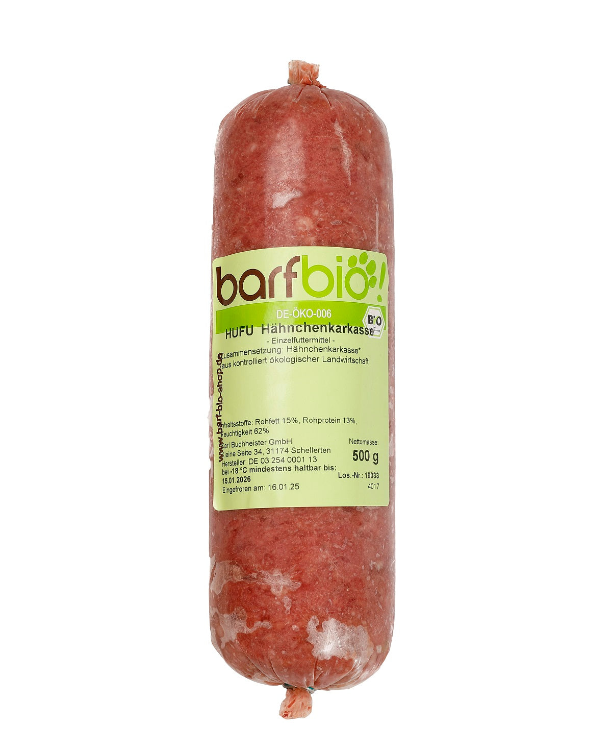 Hähnchenkarkasse TK -gewolft- 500g