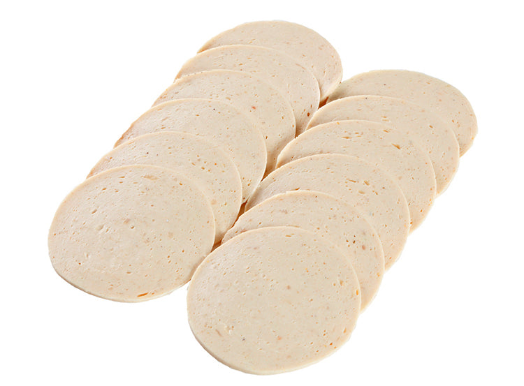 Geflügelaufschnitt Lyoner in Scheiben . ca. 80 g