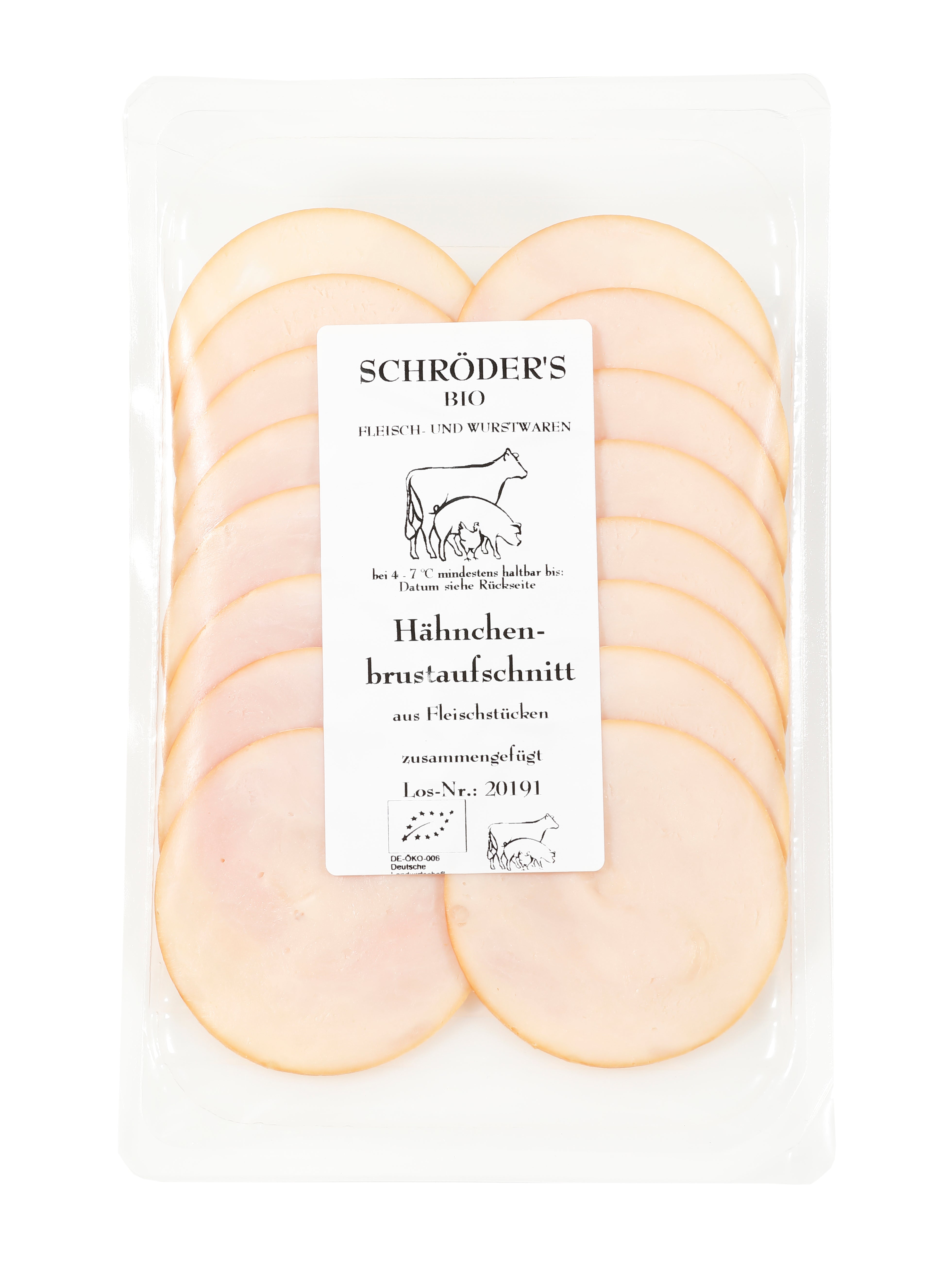 Hähnchenbrustaufschnitt 80g