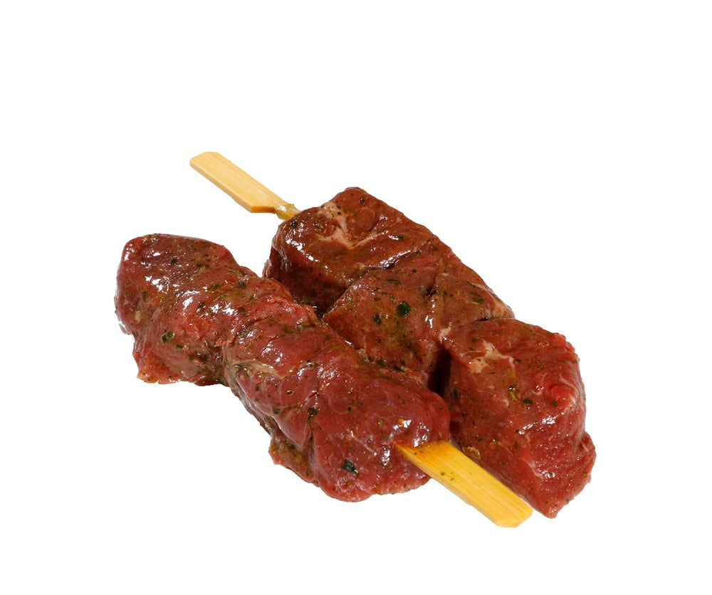 Rinderspieße in Kräuter-Knoblauchmarinade ca. 160 g