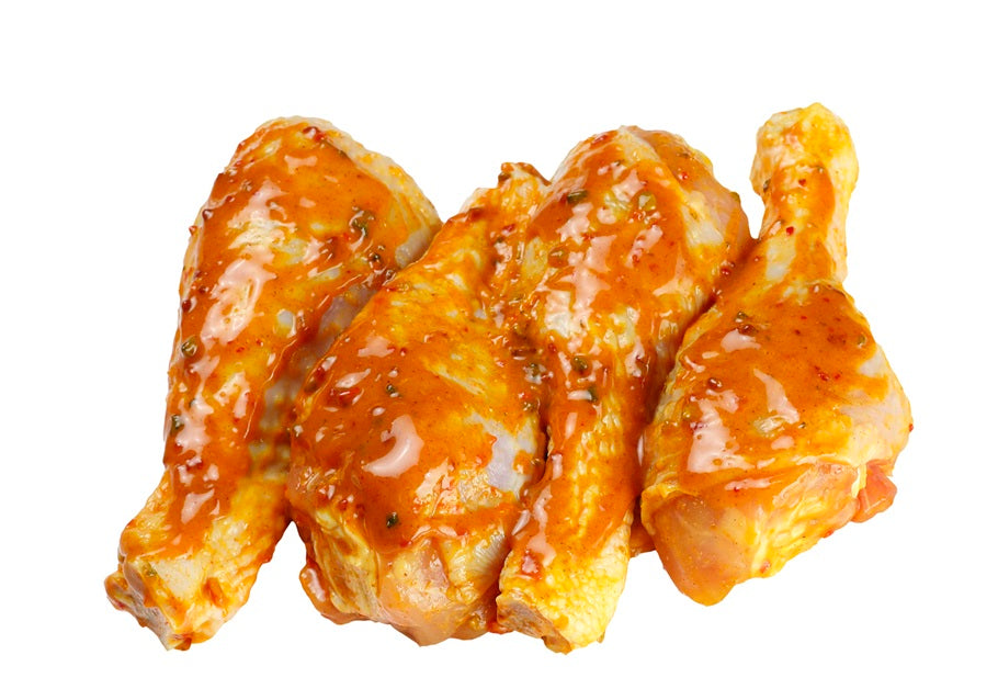 Hähnchenunterkeule in Currymarinade ca. 400g