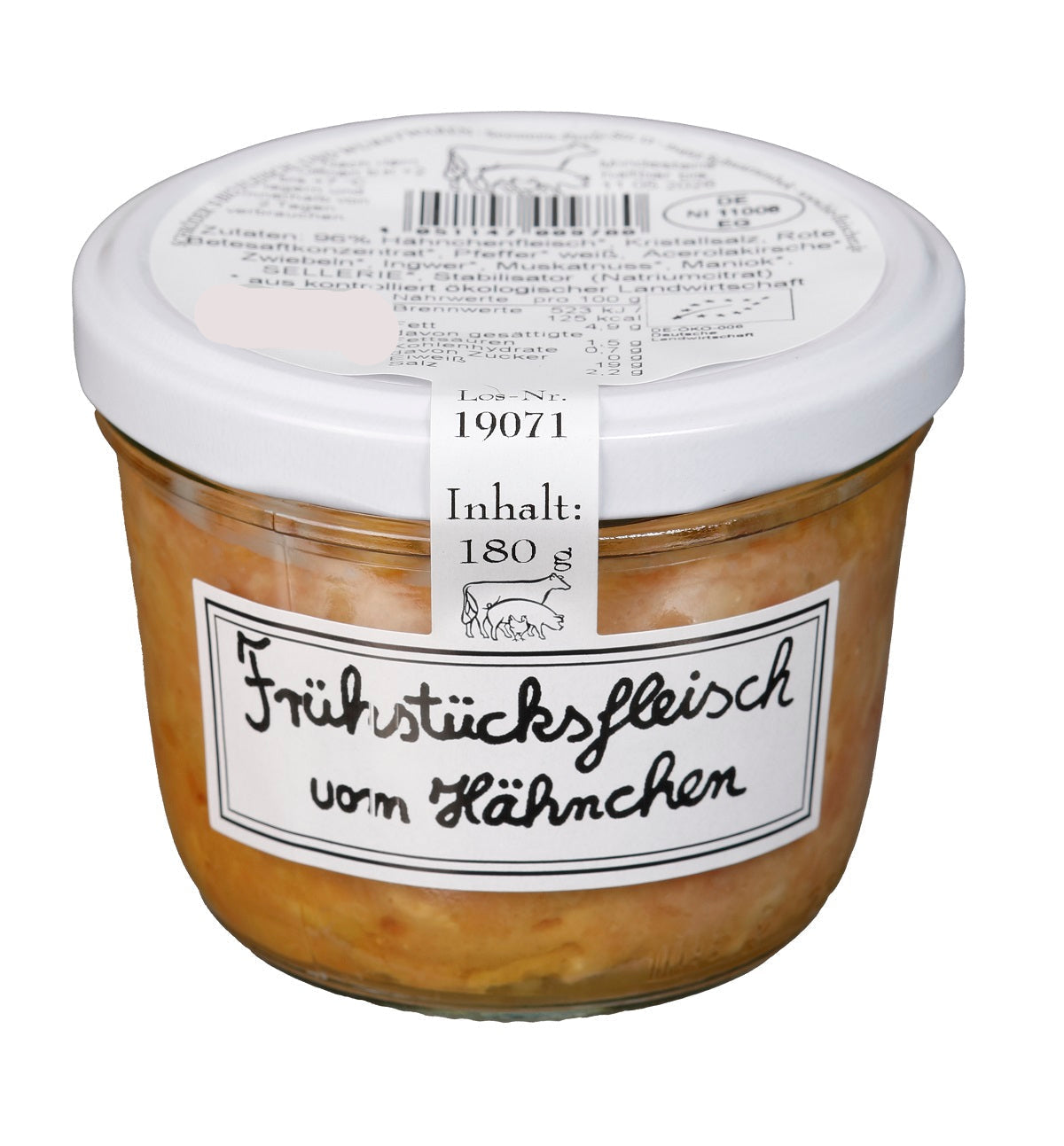 Frühstücksfleisch Hähnchen