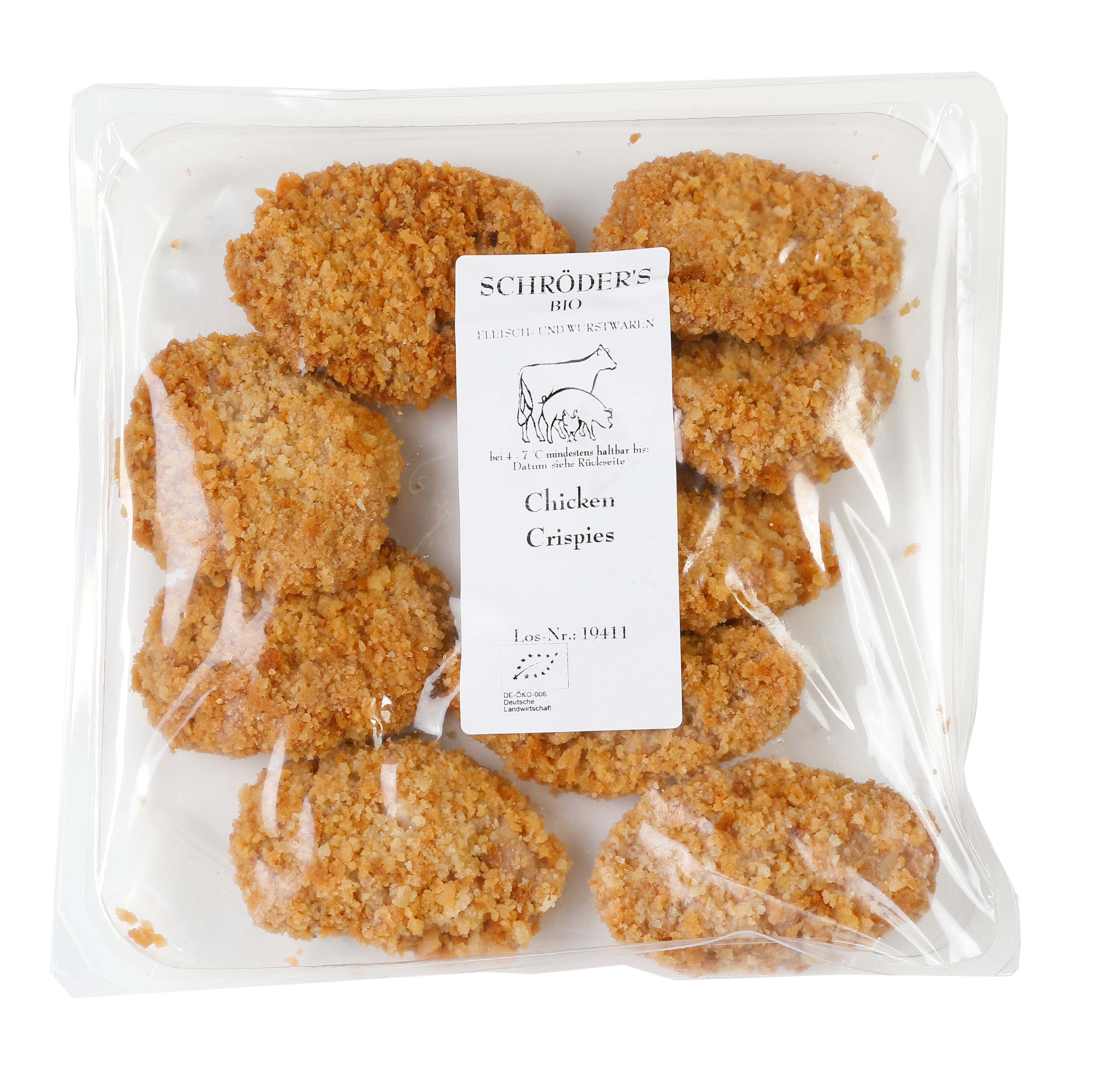 Chicken Crispies, 9 Stück ca. 290g
