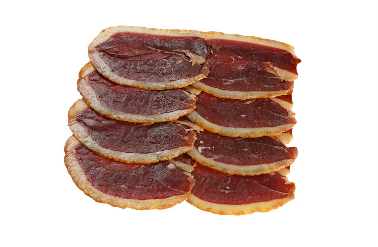 Gänsebrust geräuchert in Scheiben