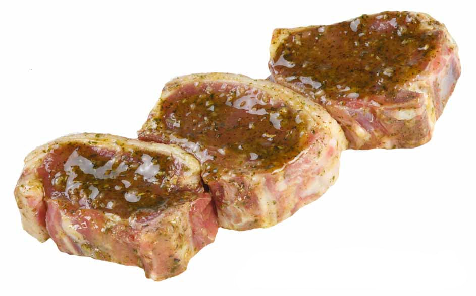 Lammkoteletts in Kräuter-Knoblauchmarinade