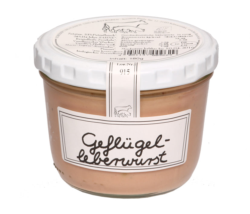 Geflügelleberwurst