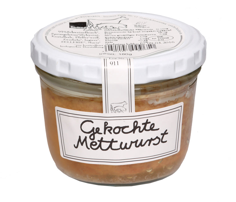 Gekochte Mettwurst