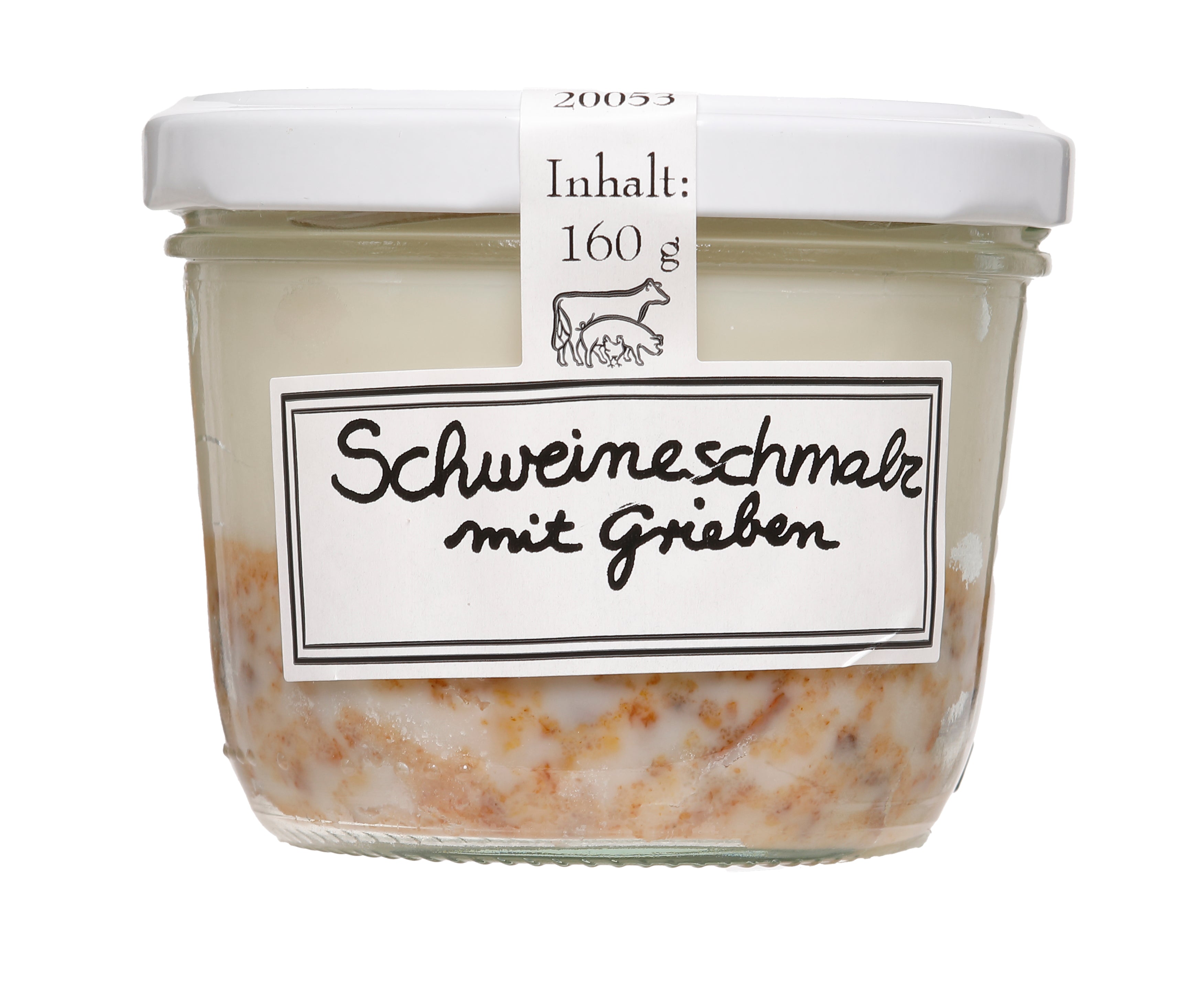 Schweineschmalz mit Grieben