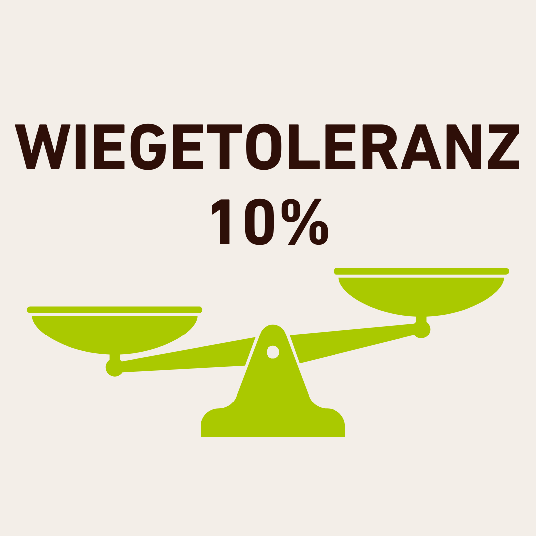 Wiegetoleranz